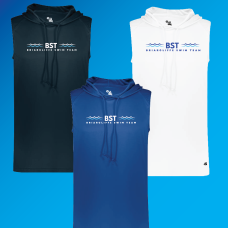 Briarcliffe Swim TEAM Sleeveless Hoodie Briarcliffe Swim TEAM Sleeveless Hoodie